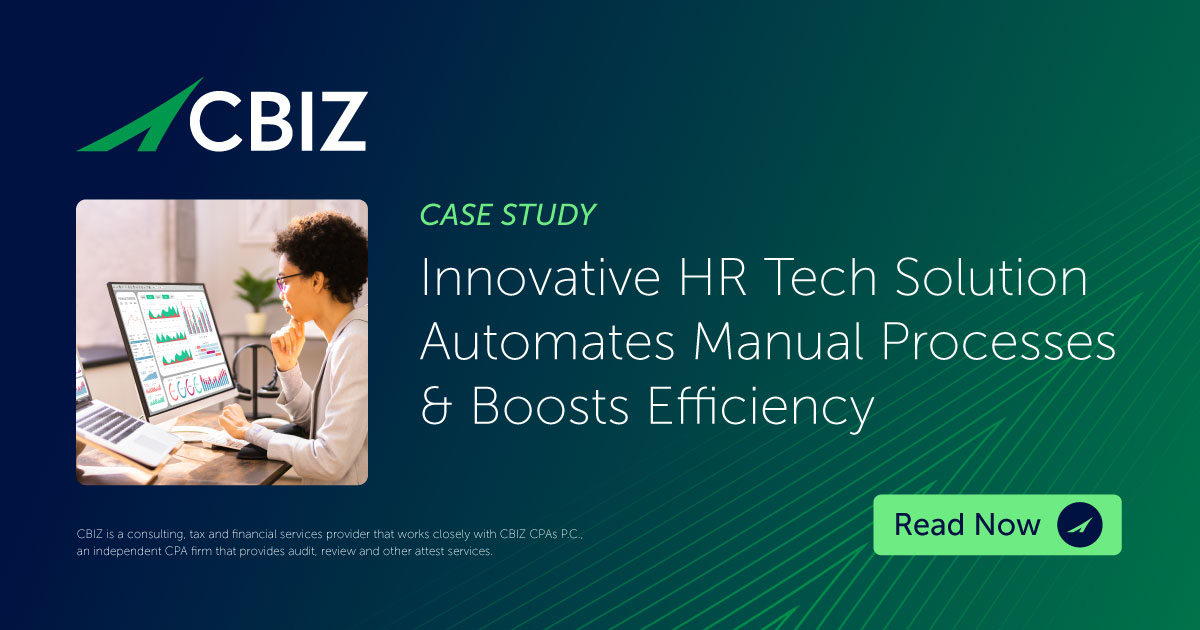 Innovative HR Tech Solution Automates Manual Processes & Boosts ...
