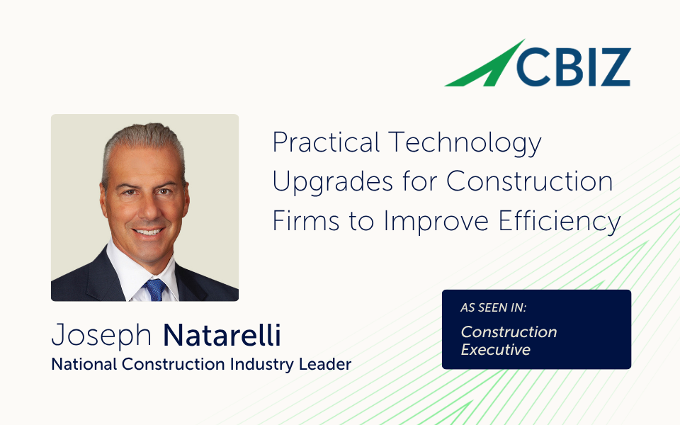 Practical Technology Upgrades for Construction Firms to Improve Efficiency