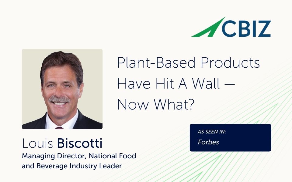 Plant-Based Products Have Hit A Wall – Now What?
