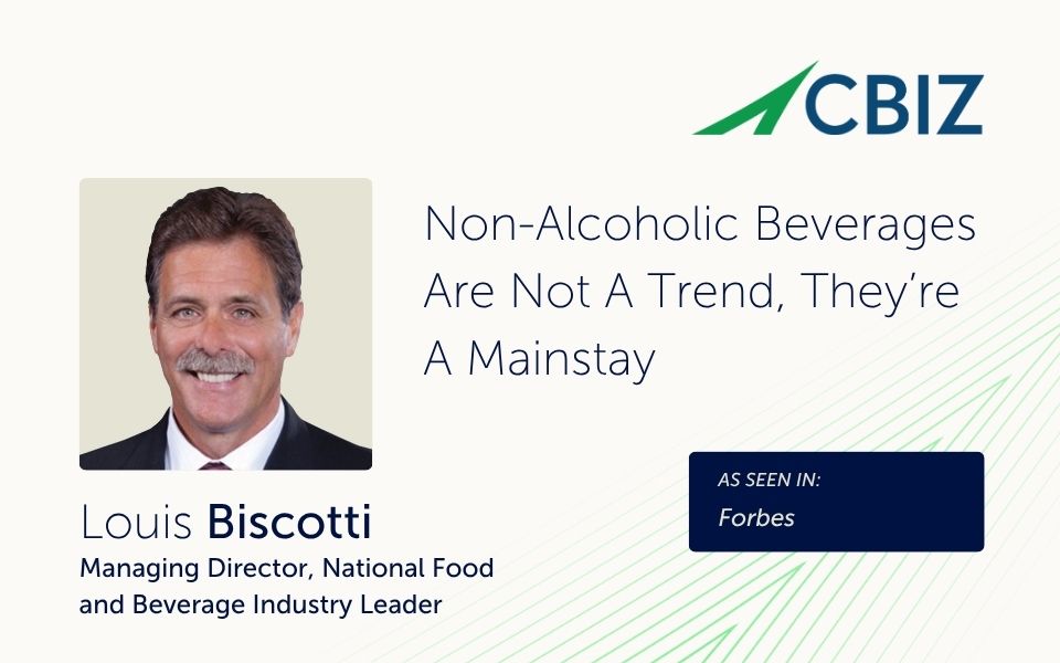 Non-Alcoholic Beverages Are Not A Trend, They’re A Mainstay