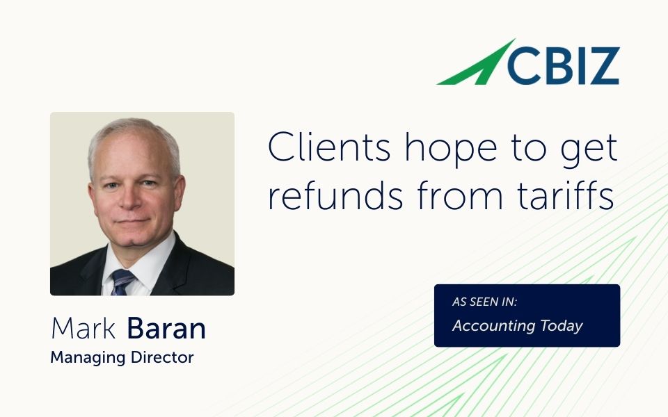 Clients hope to get refunds from tariffs