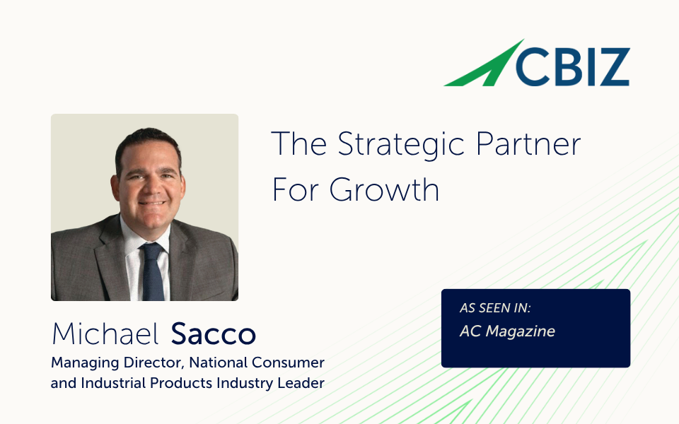 The Strategic Partner for Growth