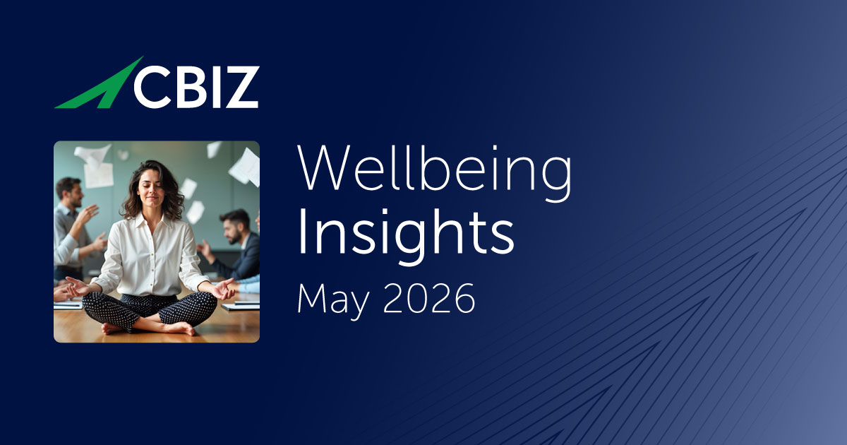 May 2026 Wellbeing Insights
