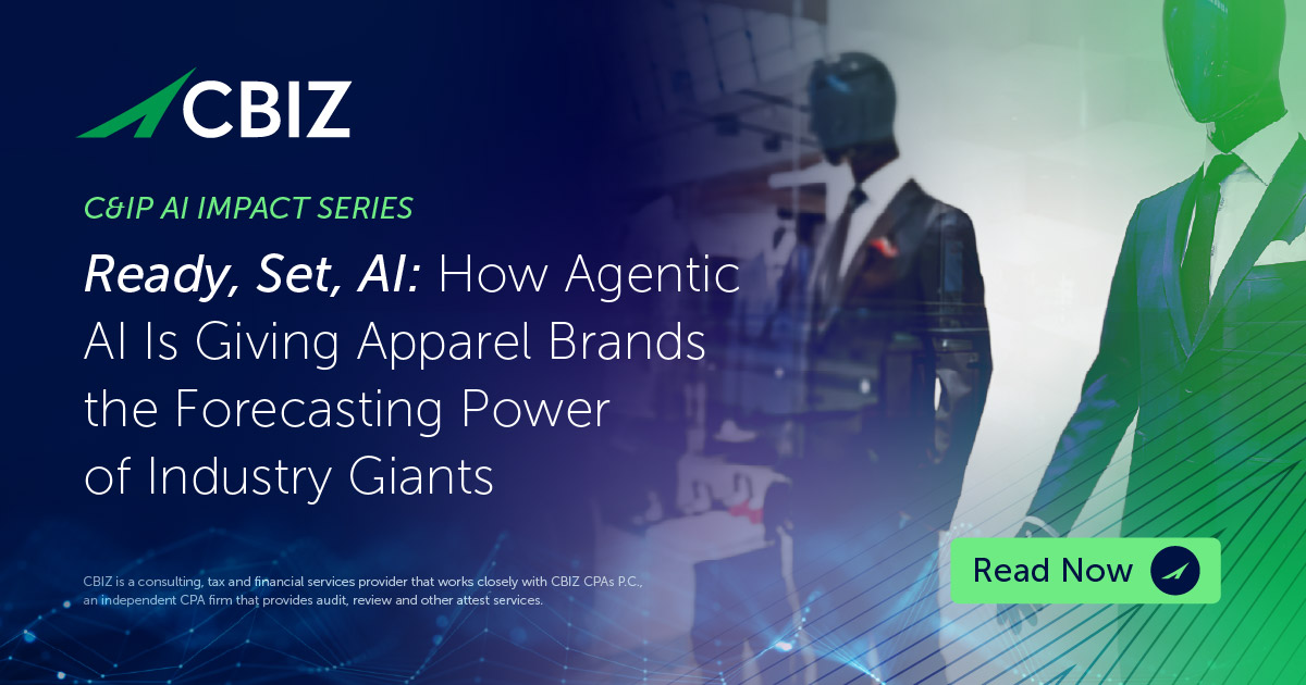 How Agentic AI Is Transforming Apparel Forecasting | CBIZ