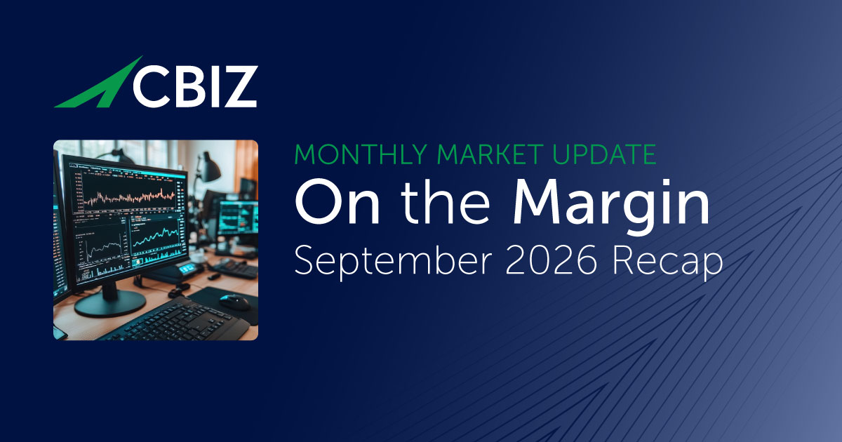 September 2026 Recap | On The Margin