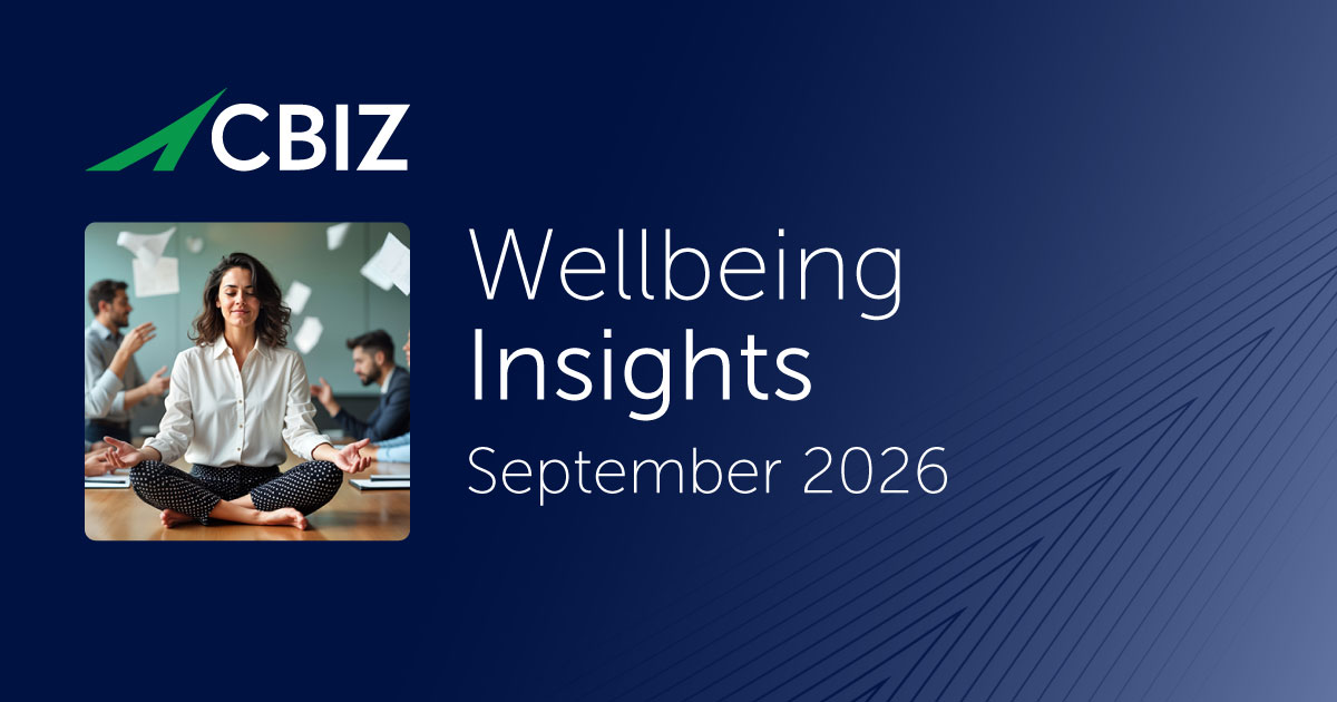 September 2026 Wellbeing Insights