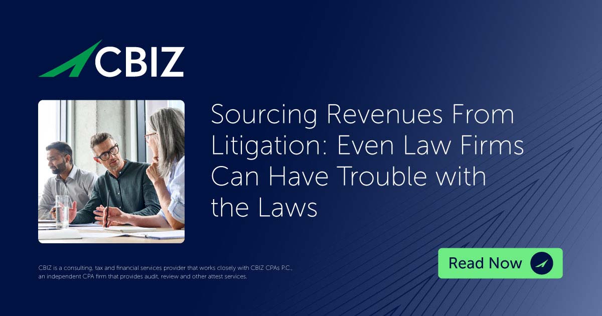 WA Court Clarifies Market Based Sourcing for Service Revenue | CBIZ