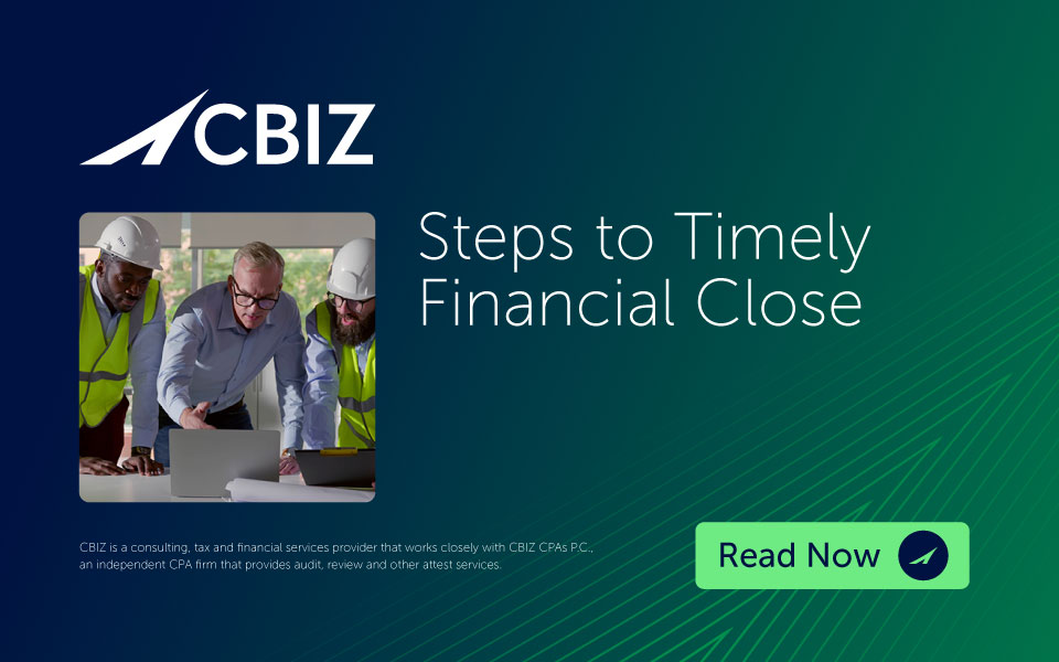 7 Strategies for a Timely Financial Close | CBIZ