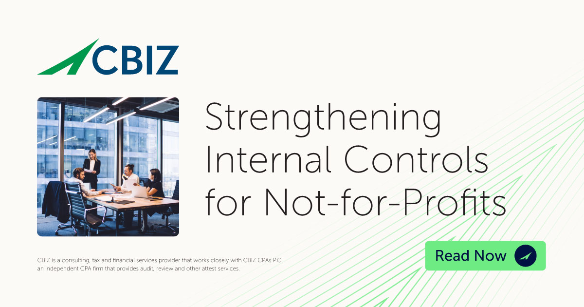 Strengthening Internal Controls for Not-for-Profits