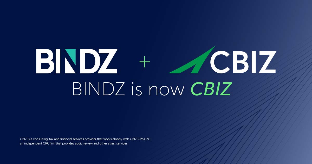 CBIZ Completes Acquisition of India-based BINDZ Consulting
