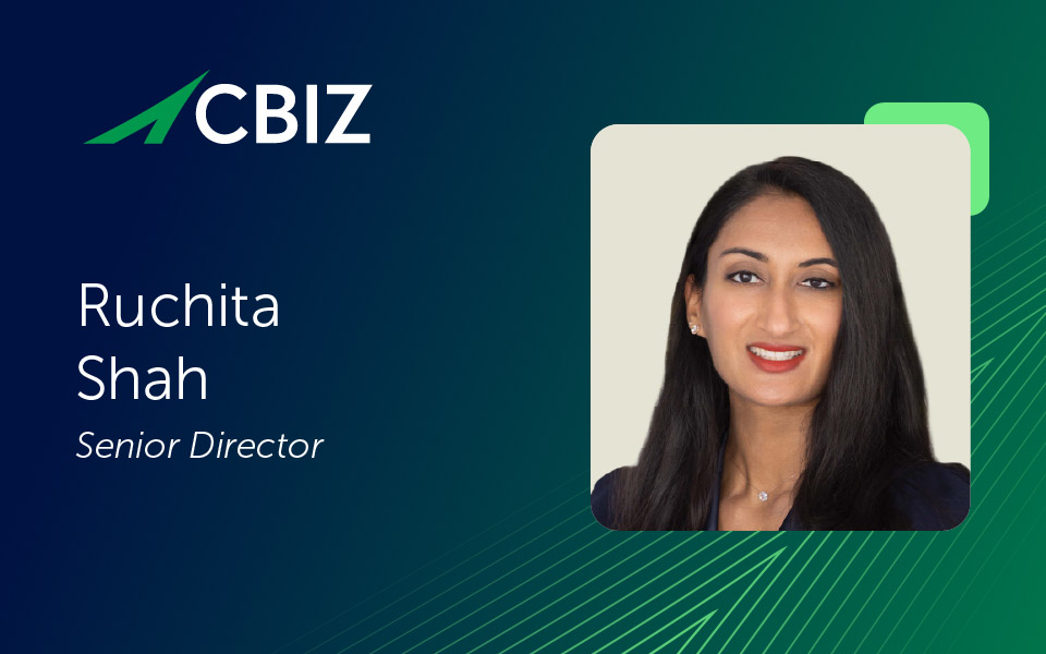 Ruchita Shah | Senior Director | CBIZ