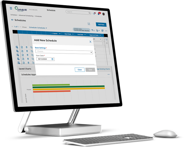 scheduling on a monitor