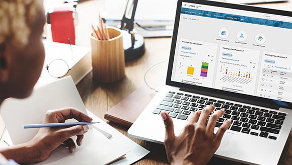 Spreadsheet Document Information Financial Startup Concept