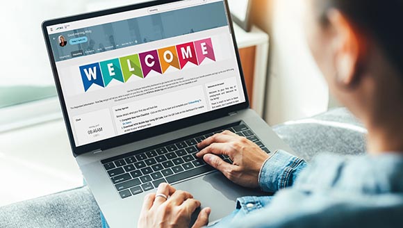mockup image blank screen computer with blank white background f